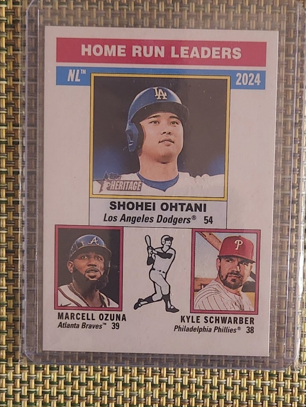 Shohei Ohtani Home Run Leaders Baseball Card